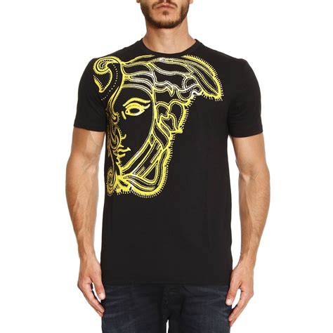 mens versace shirts cheap|versace collection men shirt black.